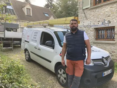 Kevin Paumard, artisan couvreur dans les Yvelines